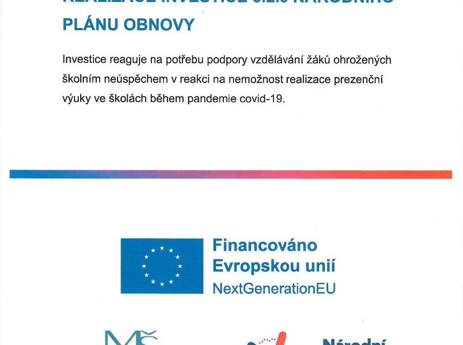 Projekt Doučování žáků škol
